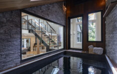 A beautiful interior pool in Wayland, MA. Architectural Design Build by NEDC